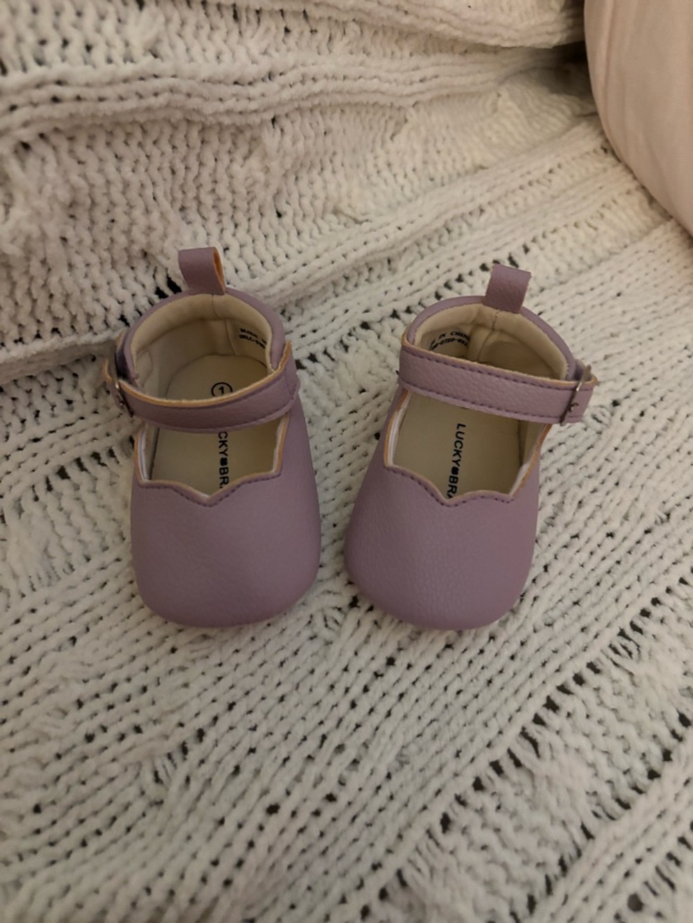 Lucky Brand Lilac Baby Mary Jane Shoes